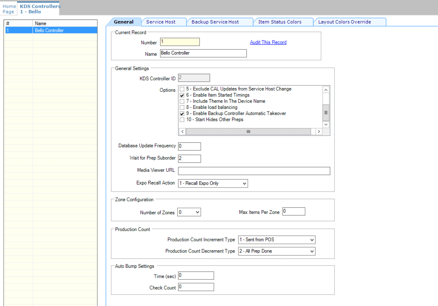 Configure your KDS (Kitchen Display System) in EMC - SimSupport