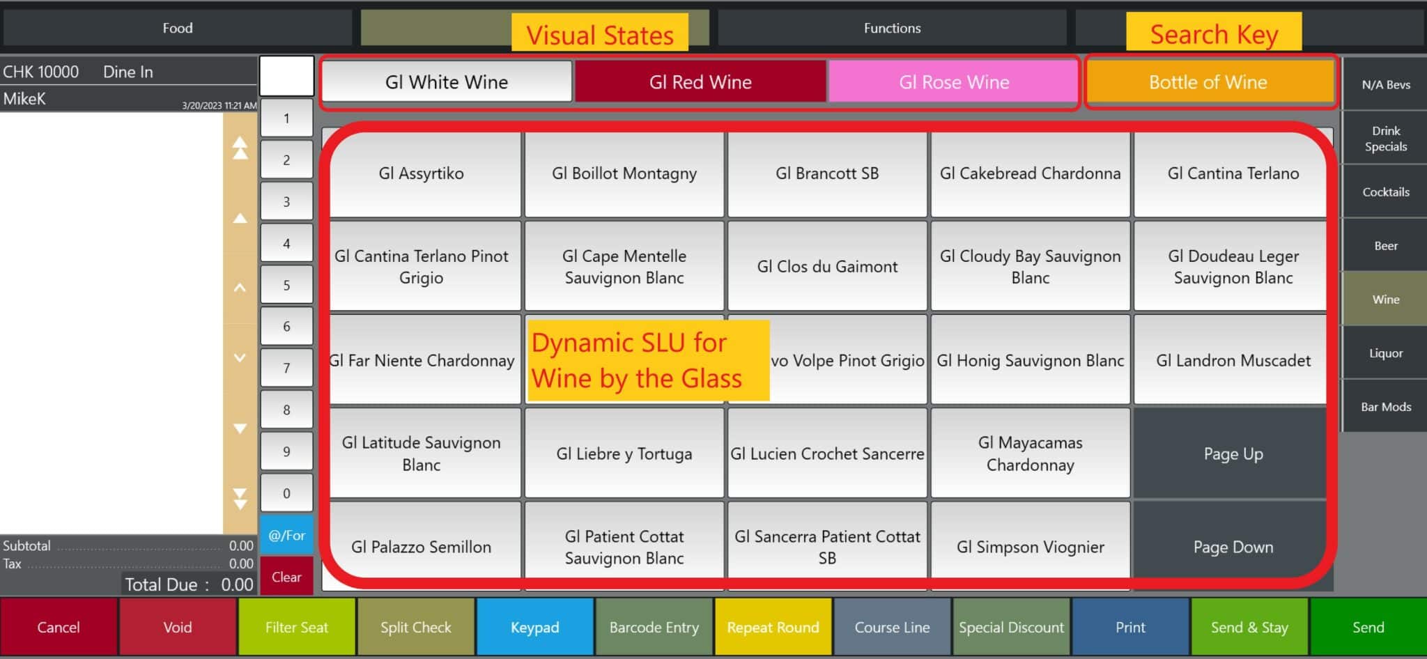Ordering Wine by Bin Number in Micros Simphony 2026 - SimSupport
